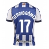 Real Sociedad Sergio Gomez #17 Hemmatröja 2025-26 Kortärmad